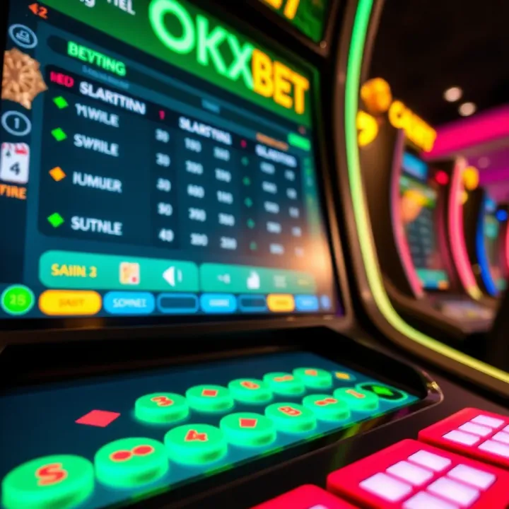 Interface of OKXBet Lucky Jet Demo showing betting options and game controls