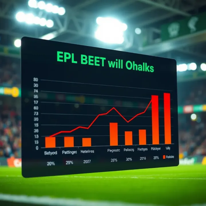 Factors Influencing EPL Odds and Betting Strategies on Okxbet Graph displaying factors influencing EPL odds with betting strategies for Nigerian bettors on Okxbet