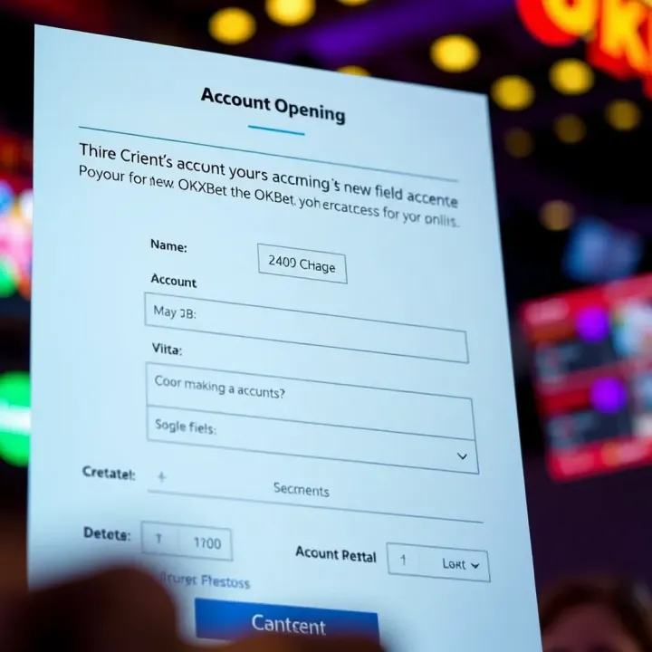 Visual guide to account creation form fields required for new OKXBet users