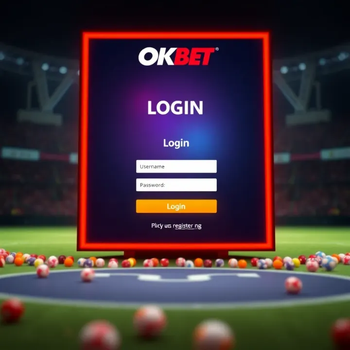 Login Portal for OKXBet NG Users Login screen showing username and password entry on OKXBet NG platform
