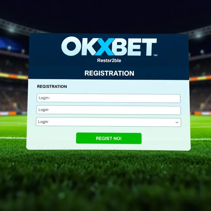 User interface displaying registration fields on OKXBet NG betting platform
