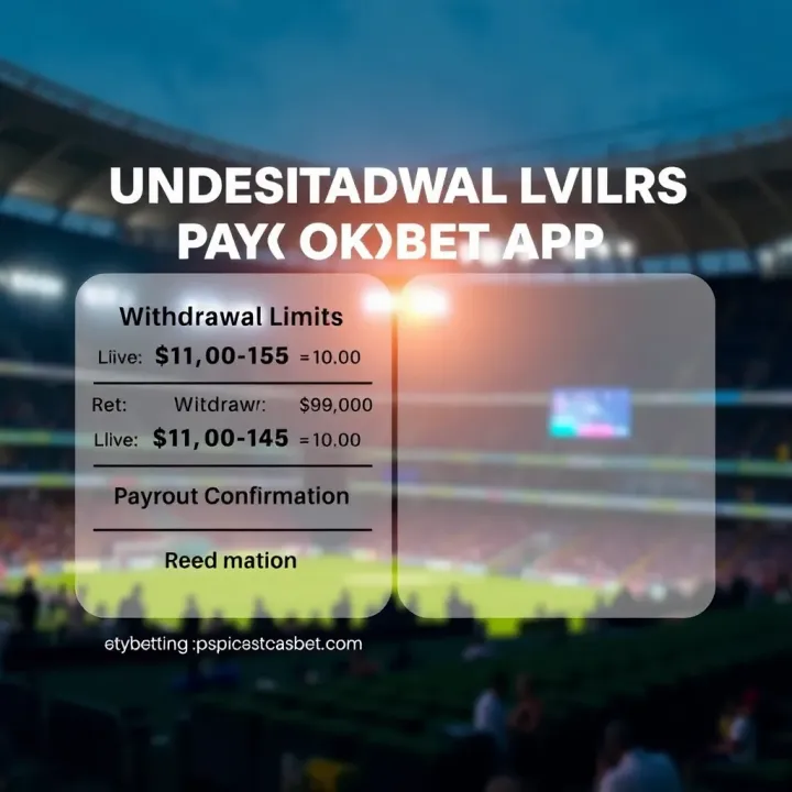 Understanding Withdrawal Limits and Confirmation on Okxbet App Graphic illustrating withdrawal limits and payout confirmation on Okxbet app for Nigerian users