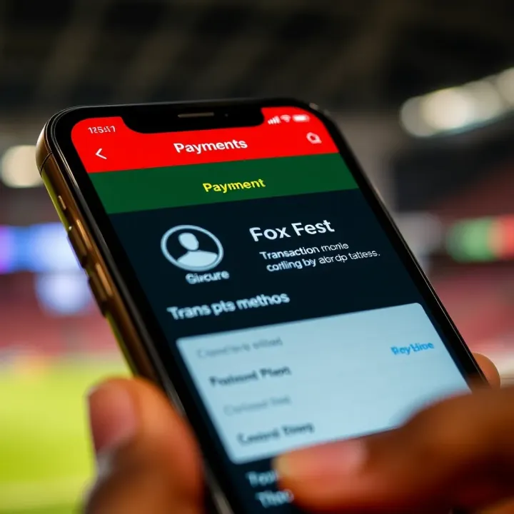 Secure payment methods and transaction confirmation screen within the Okxbet application