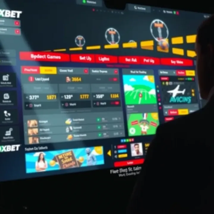 OkxBet Aviator Game Dashboard Overview Digital interface displaying the OkxBet Aviator game dashboard with betting options and flight-inspired graphics