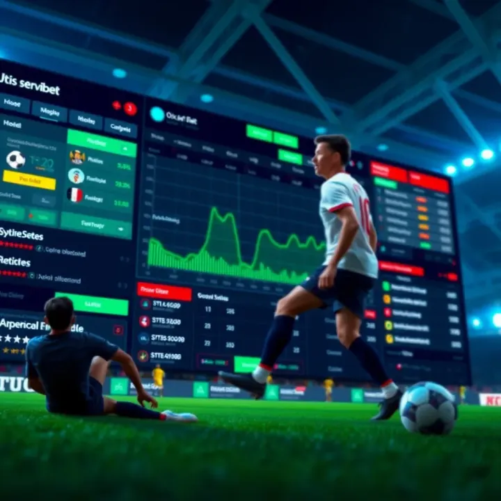 Optimizing Betting Decisions with Okxbet's Football Prediction Tools Digital interface showcasing betting options and strategies on Okxbet platform for football enthusiasts