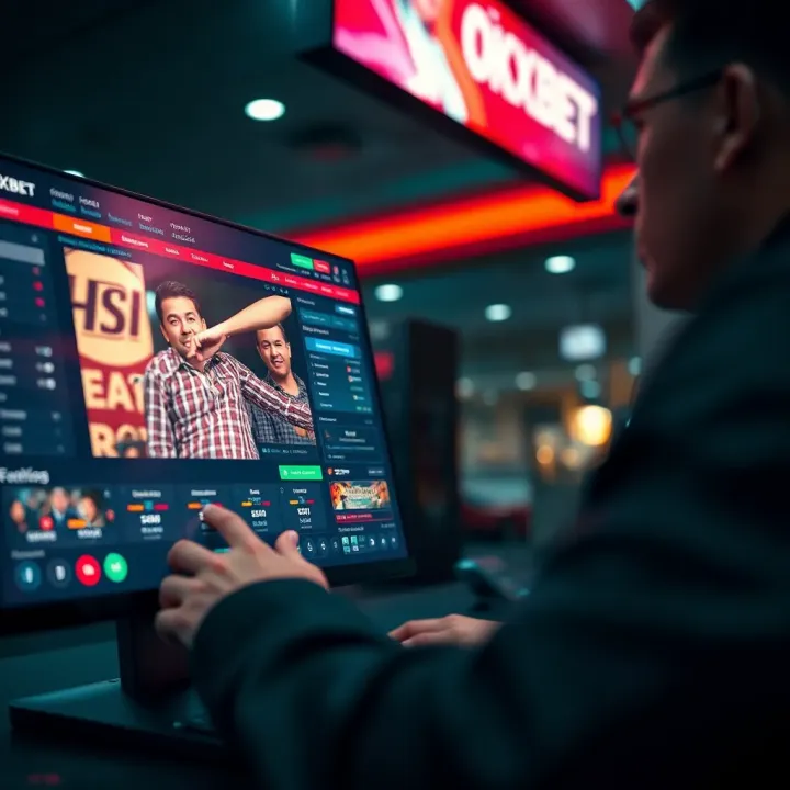 User navigating OKXBET platform interface to initiate bonus withdrawal