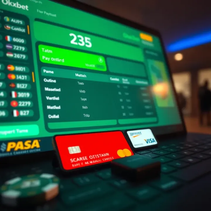 Secure online payment methods displayed on a digital platform for Nigerian users