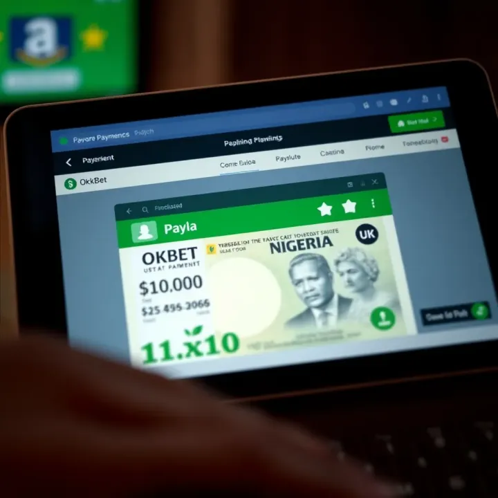 Secure online payment transaction screen showing Nigerian currency on a digital device