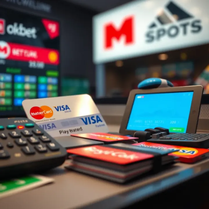 Selection of various electronic payment methods for withdrawing funds from a betting account