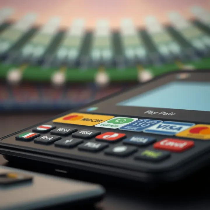 Various payment methods icons used by Nigerian betting platforms for easy transactions