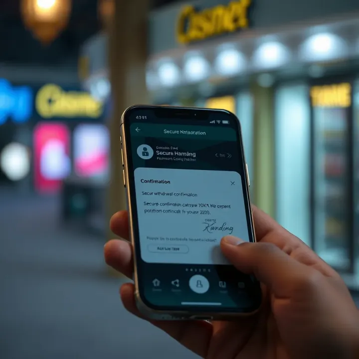 Secure Withdrawal Confirmation on Nigerian Payment Platform Secure transaction confirmation on a Nigerian mobile banking platform
