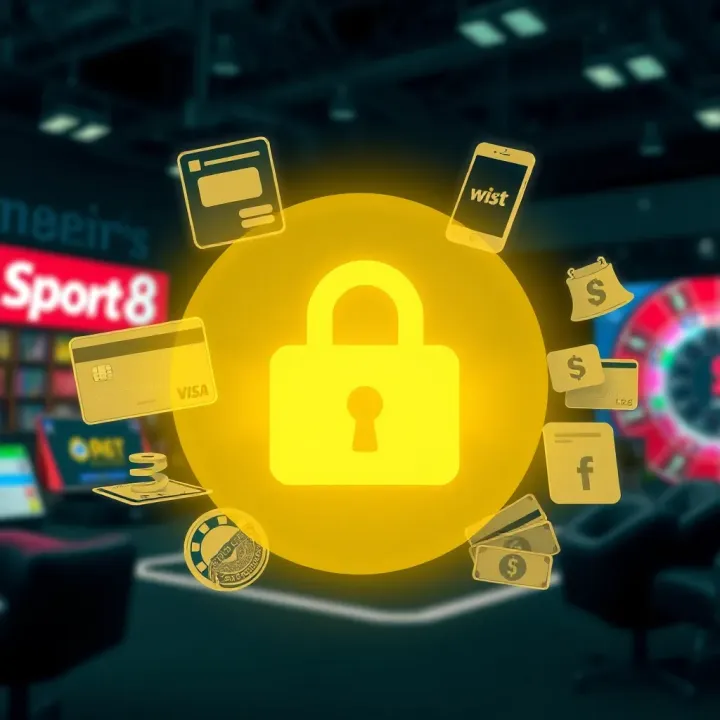 Secure Payment Options on Sporty Bet Shop for Nigerian Users Illustration of secure payment methods used in Sporty Bet Shop with icons representing bank cards and mobile money