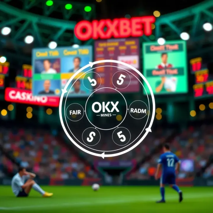 Diagram showing the structure of the Okxbet Mines betting algorithm with elements representing fairness and randomness