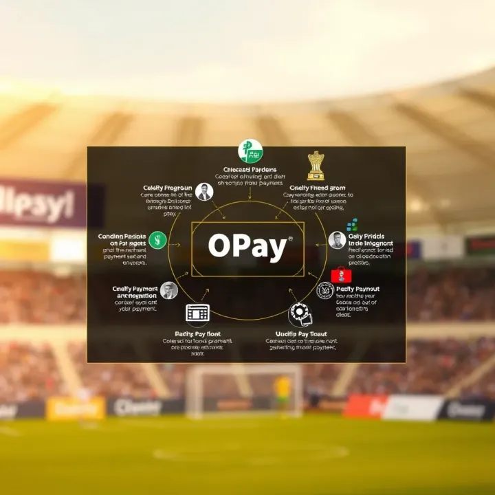 OPay and the Advancement of Digital Payments in Nigeria Diagram illustrating OPay's role in enhancing digital payment systems in Nigeria